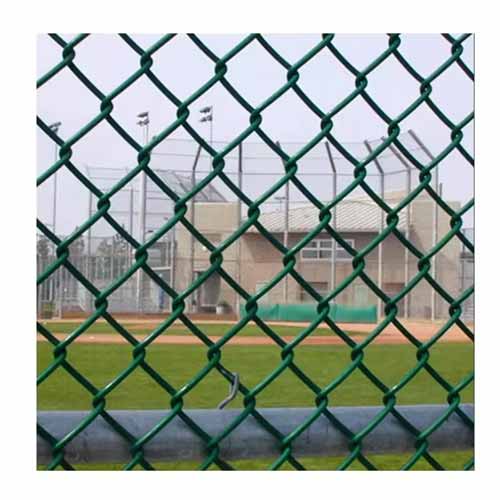 High security diamond shape used chain link fence panels