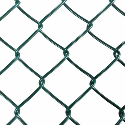 Wholesale Hot Dipped Galvanized Barbed Wire 6mm Aperture Chain Link Fence Extensions from China for Farm Fencing