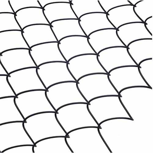 Pvc coated galvanized chain link fence diamond wire mesh