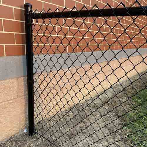 China Manufacturer Galvanized Boundary Chain Link Wire Mesh Fence