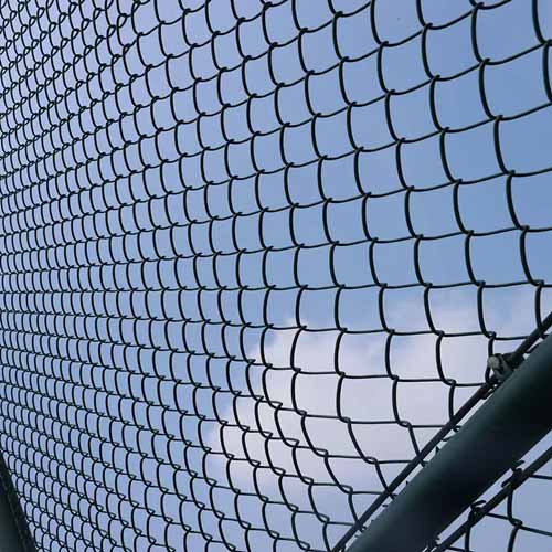 Green chain link fence/ buy chain link fence/ Ghana 1.8mm 5ft cyclone wire fence