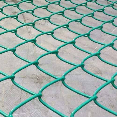 Galvanized chain link fence Industry 6x6 Chain Link Fence for Sale Metal Steel Wholesale Residential Security Chain link Fence