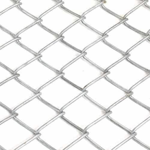 3.0mm Galvanized Chain Link Fence Diamond Mesh Fence in Good Price