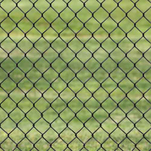 Wholesale cheap new design garden 8ft stainless steel mini mesh chain link fence with barbed wire extension arms