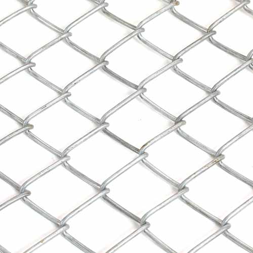 6FT X 50FT Galvanized Steel 9 Gauge Heavy Duty Chain Link Fencing