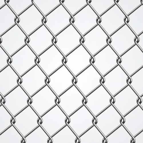 9 Gauge 3.0mm Galvanized Chain Link Fence Diamond Wire Mesh Fence Cyclone Chain Link Mesh Fencing