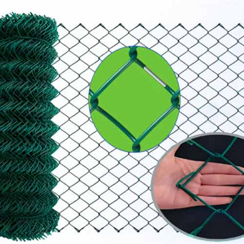 Heavy-Duty Chain Link Fence - Maximum Security for Industrial Sites